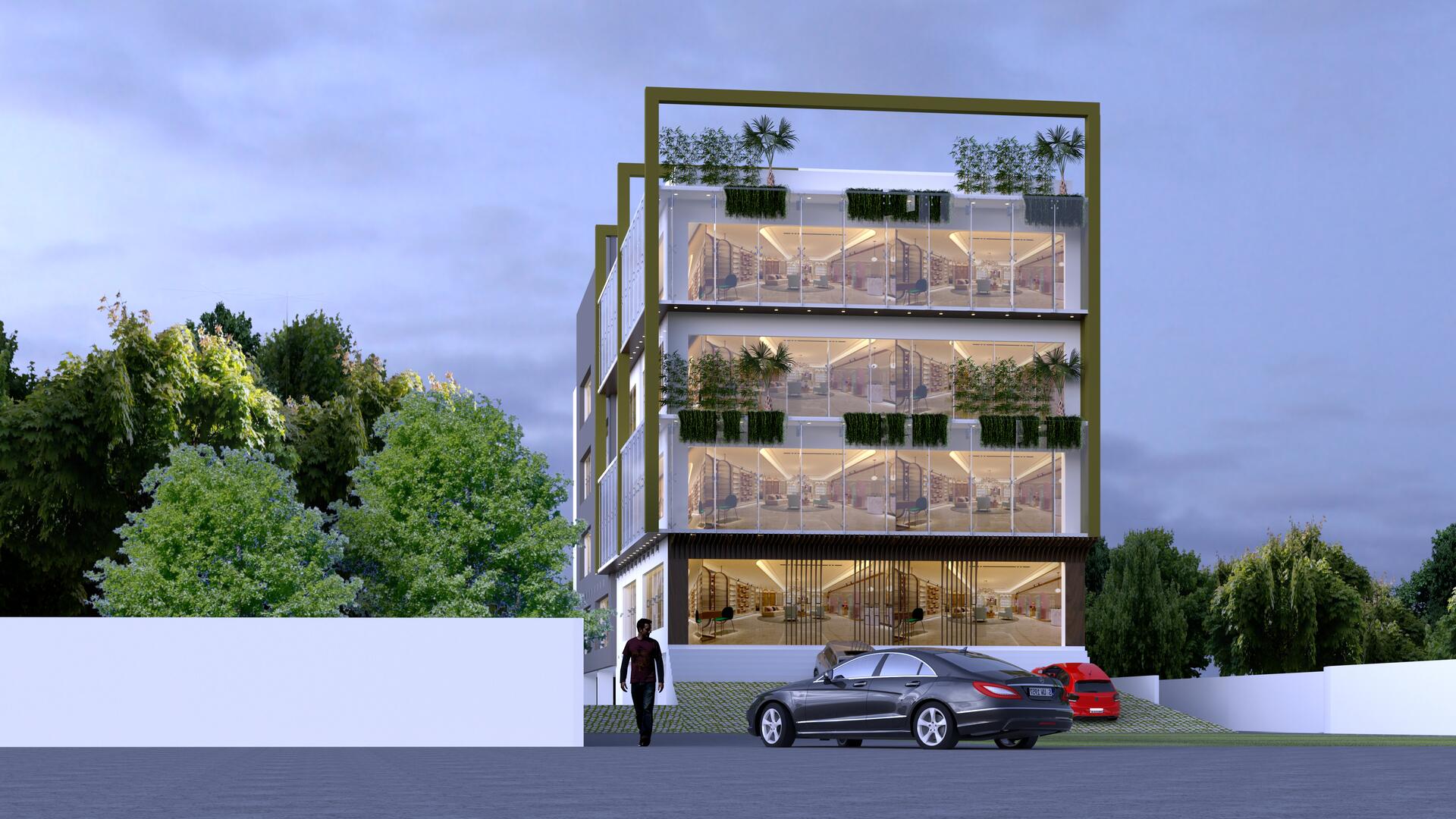 Commercial Projects - Palakkottu Builders