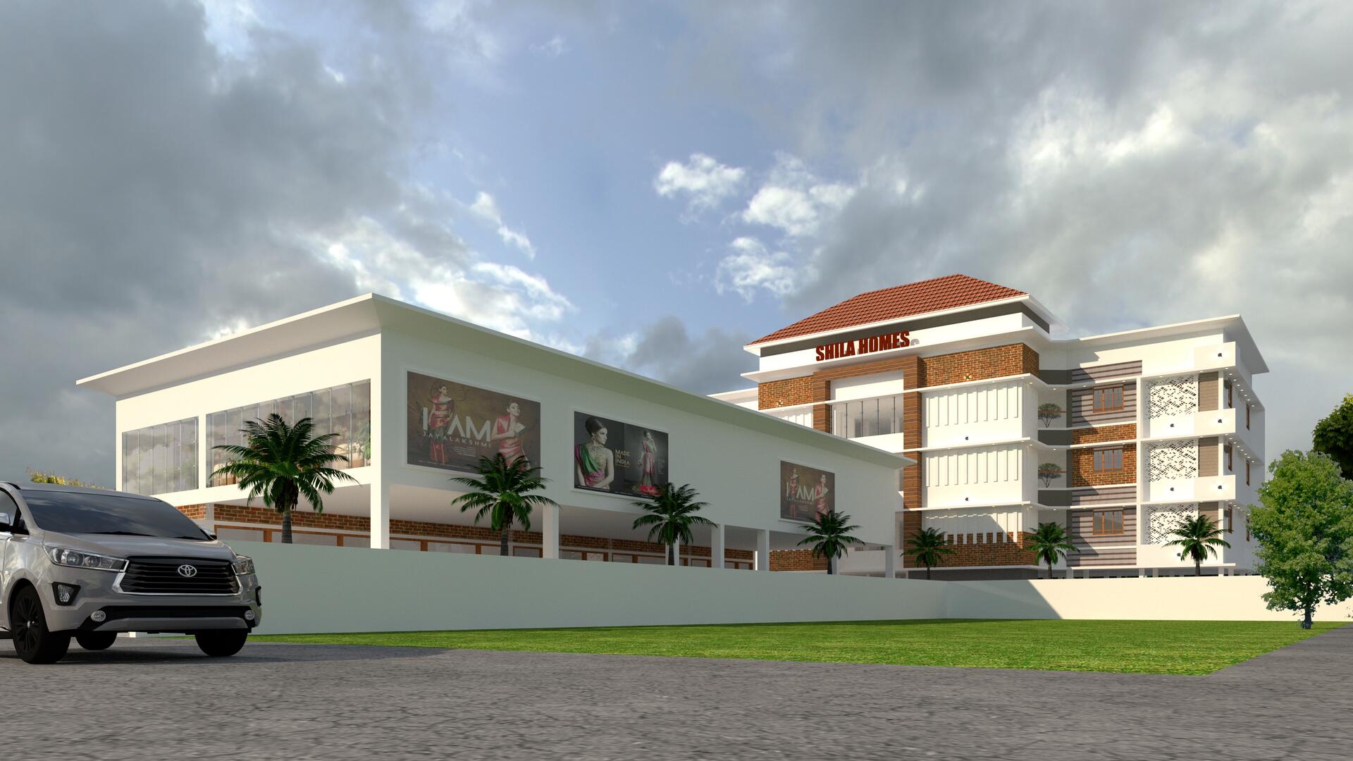 Commercial Projects - Palakkottu Builders