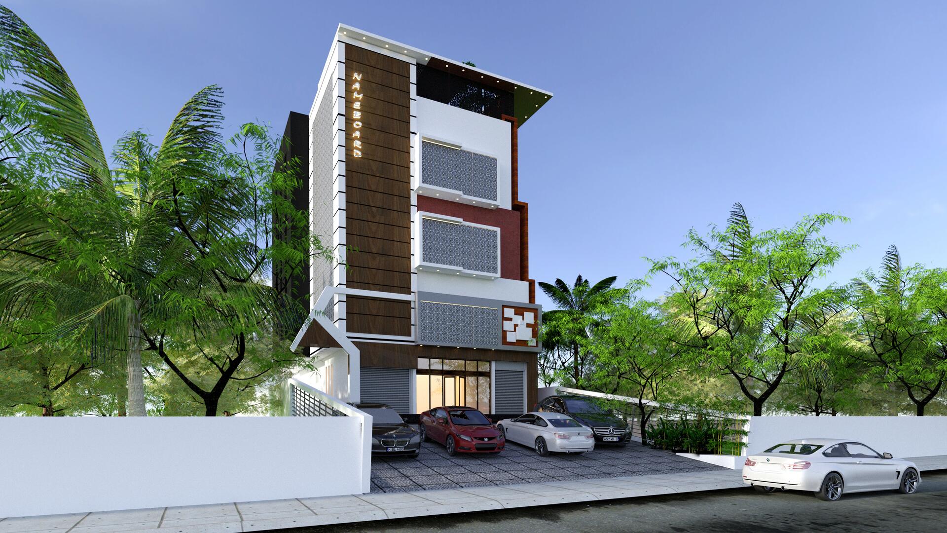Commercial Projects - Palakkottu Builders