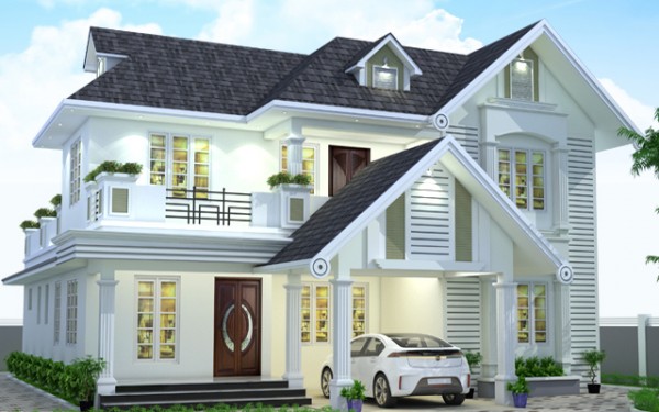 Exterior Designs - Palakottu Builders